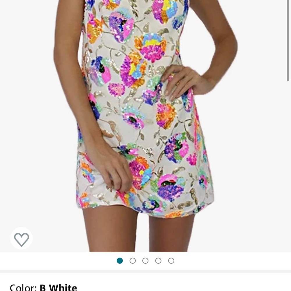 Sequin cocktail dress